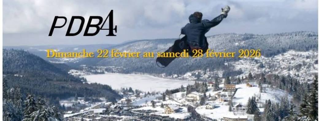 Séminaire de formation PDB4 Vosges / dimanche 22 soir au samedi 28 matin