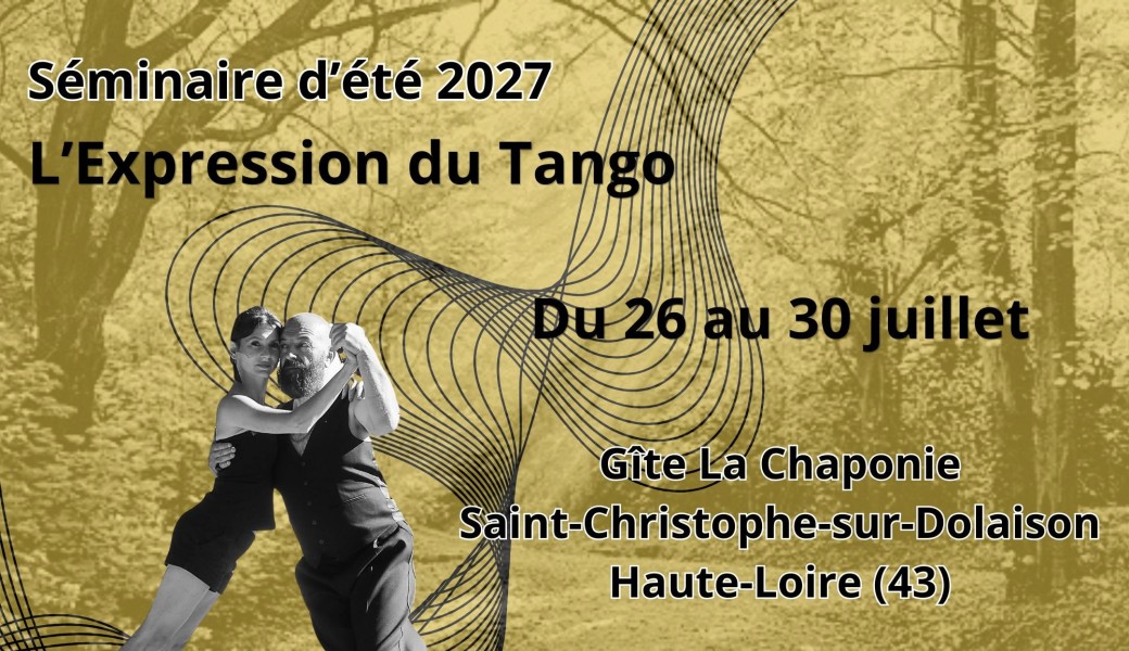 Séminaire d'été la Chaponie 2027