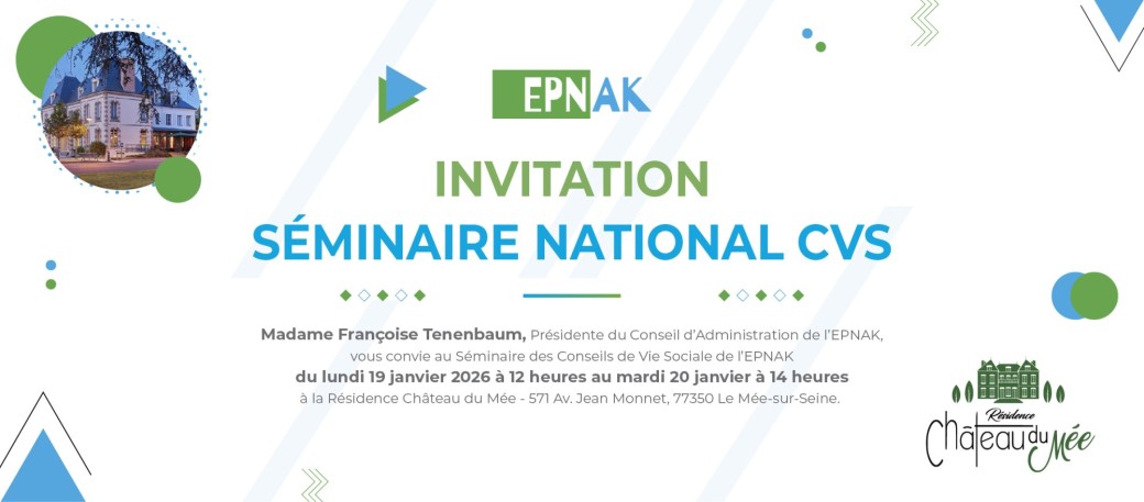 Séminaire national des CVS de l'EPNAK