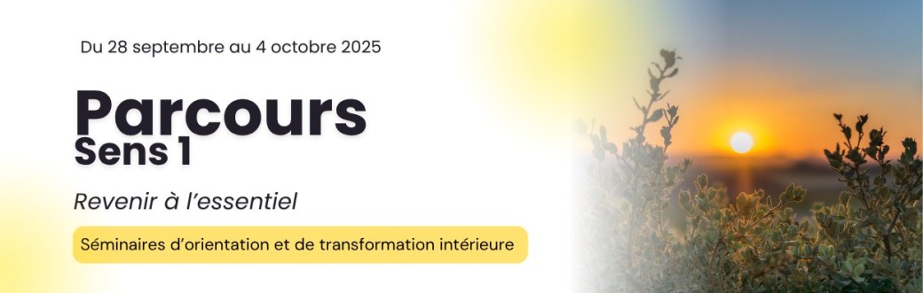 Séminaire SENS 1  Revenir à l’essentiel