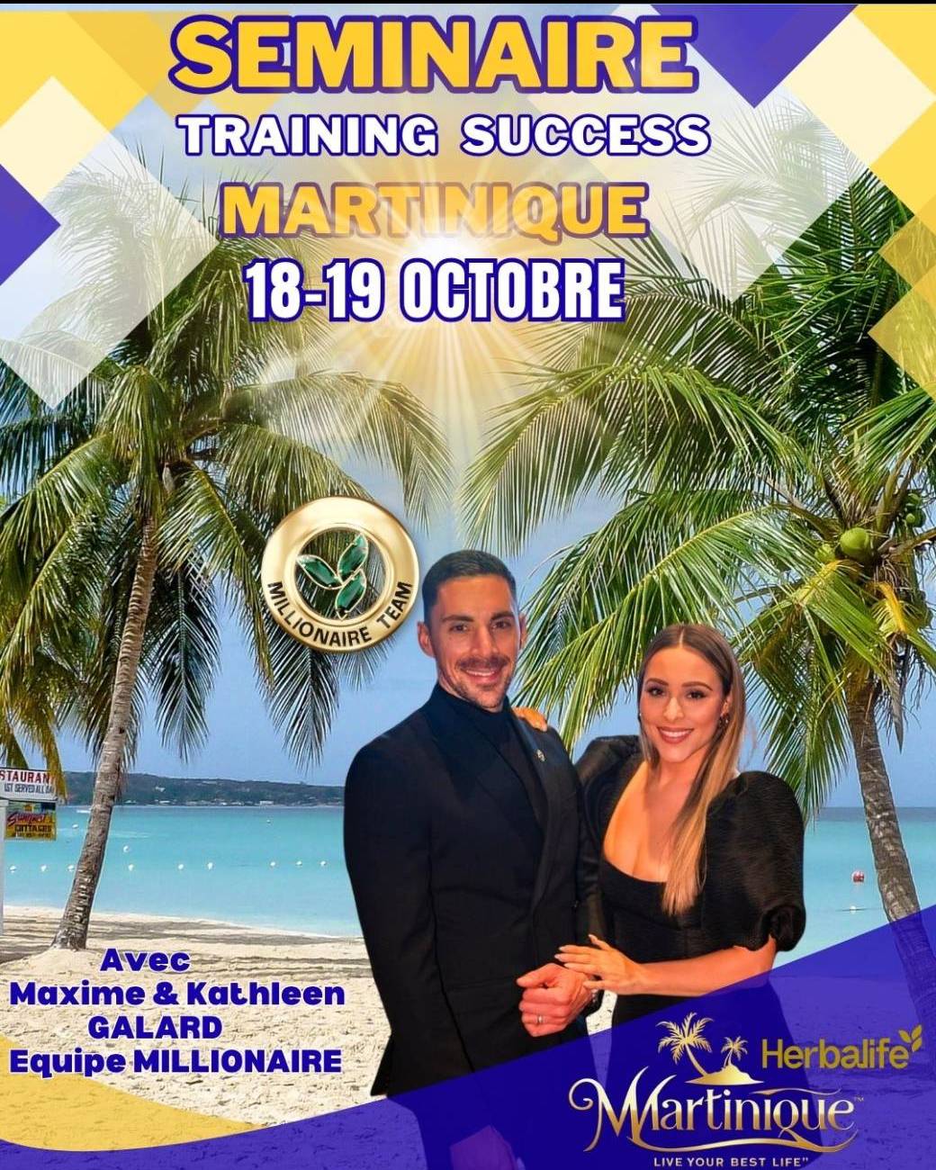 SEMINAIRE TRAINING SUCCESS MARTINIQUE