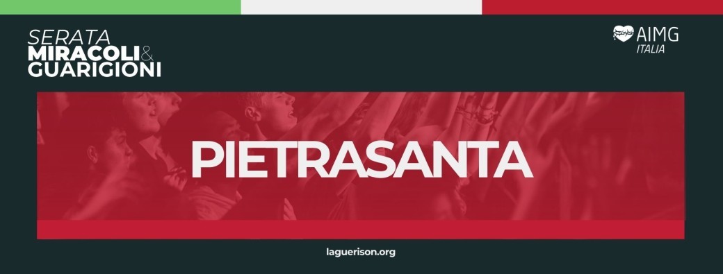 Serate di  Miracoli e Guarigioni Pietrasanta