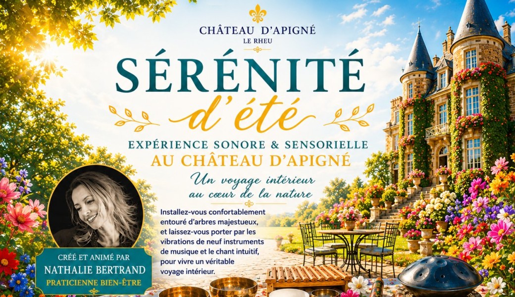 Sérénité d’été Château Apigné 06/08/2026