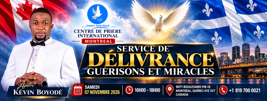 SERVICE DE DÉLIVRANCE, GUÉRISONS ET MIRACLES