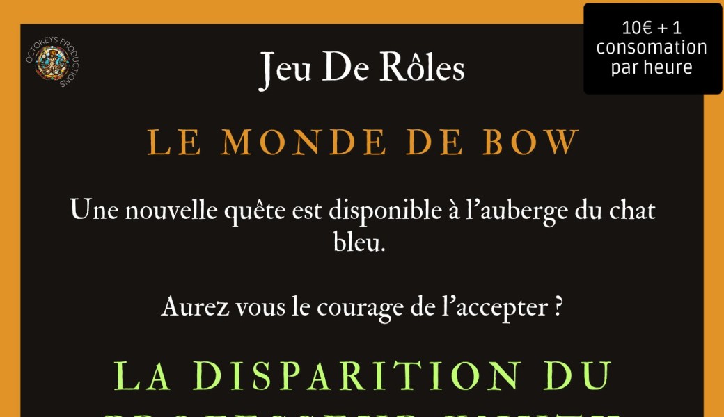 Session JDR- La disparition du professeur 