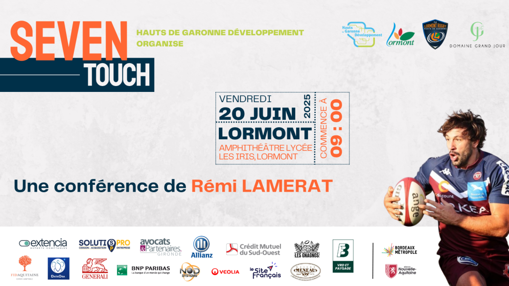 Seven Touch : conférence de Rémi Lamerat Seven Touch : conférence de Rémi Lamerat