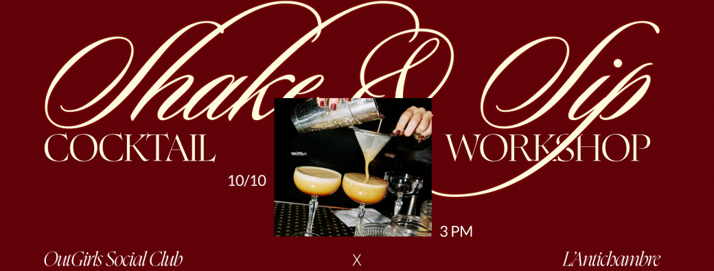Shake & Sip: Signature cocktail workshop