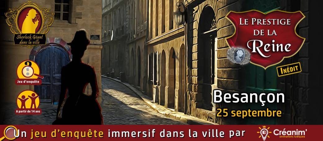 Sherlock Géant dans la Ville - Besançon - 25 septembre