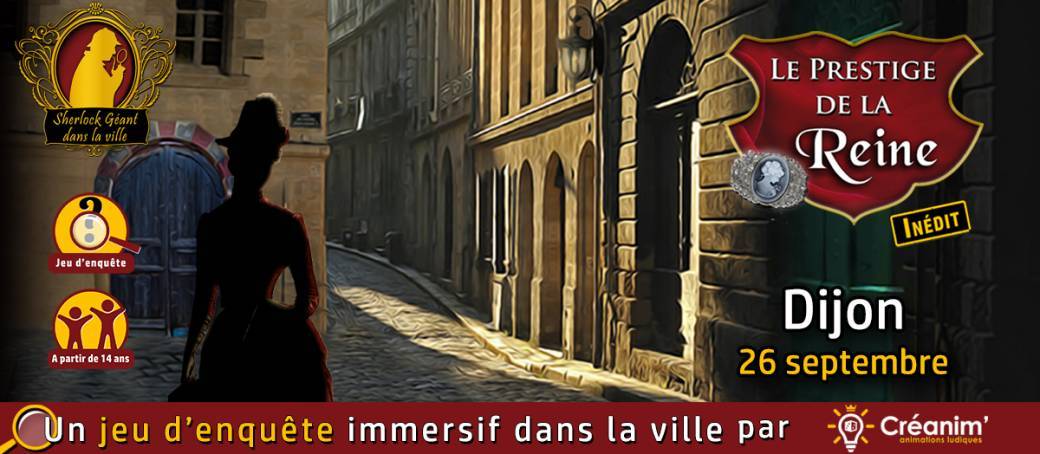Sherlock Géant dans la Ville - Dijon - 26 septembre