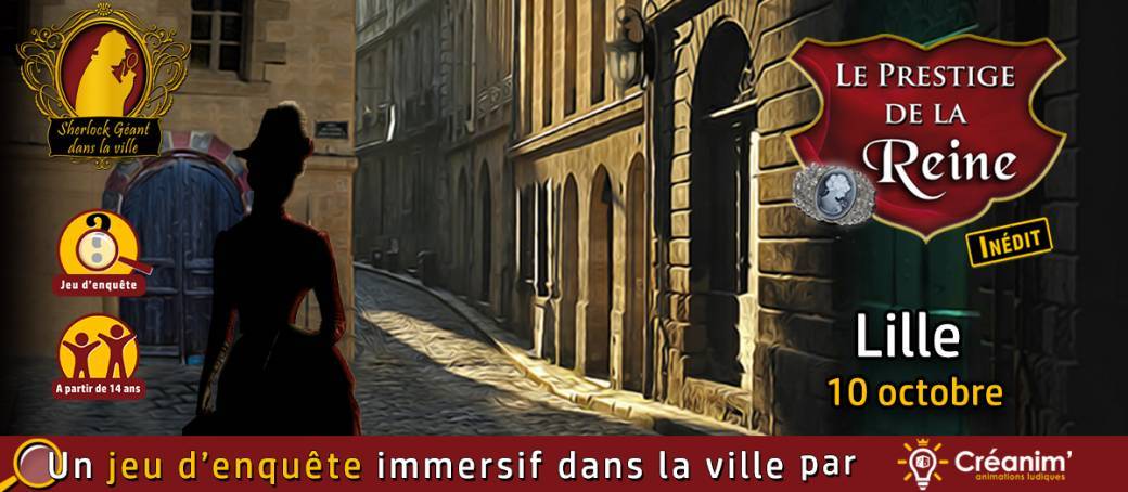 Sherlock Géant dans la Ville - Lille - 10 octobre
