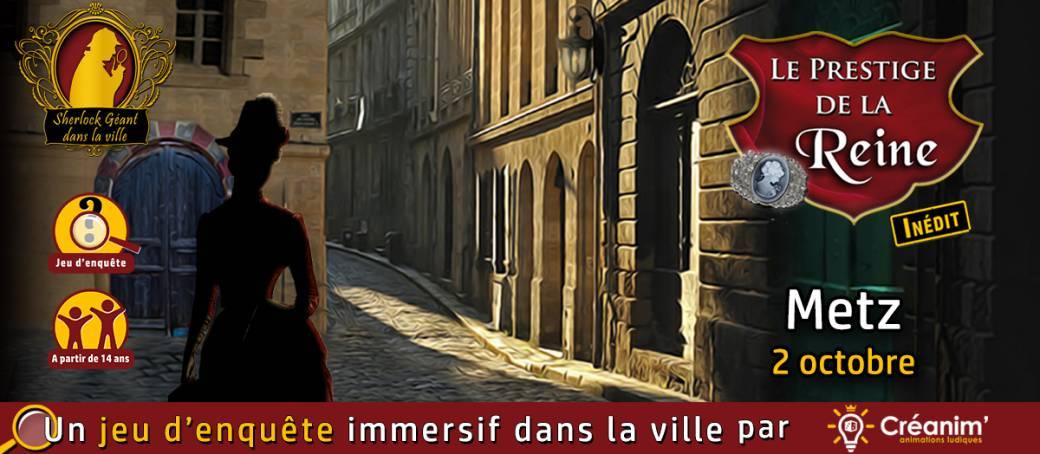 Sherlock Géant dans la Ville - Metz - 2 octobre