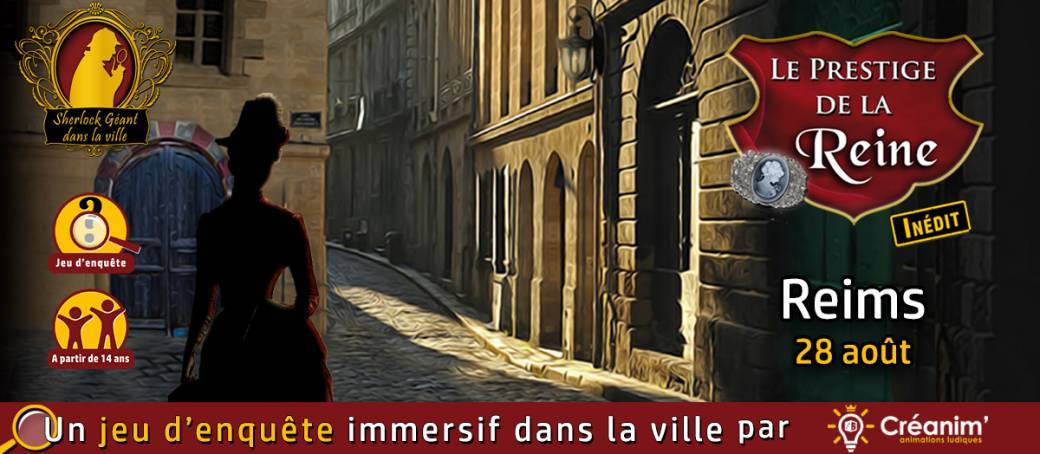 Sherlock Géant dans la Ville - Reims - 28 aout