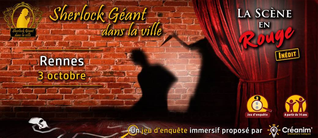 Sherlock Géant dans la Ville - Rennes - 3 octobre