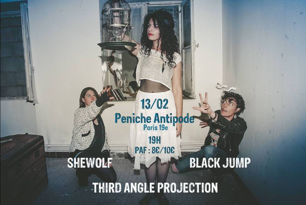 SheWolf - 1er album release party @La Péniche Antipode !