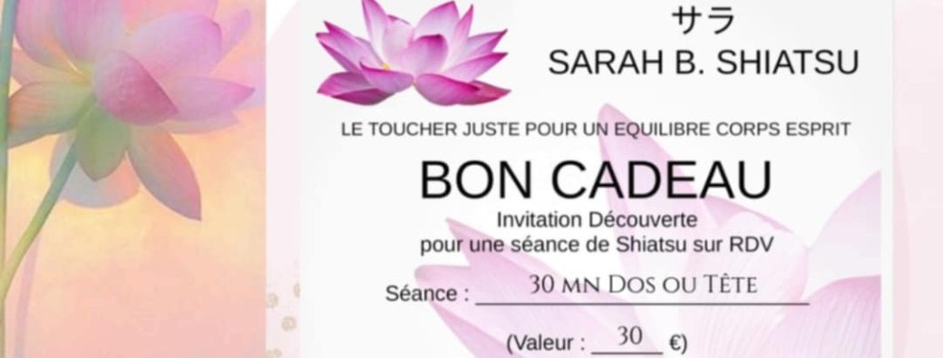 Shia-tsu de 30 minutes offert !