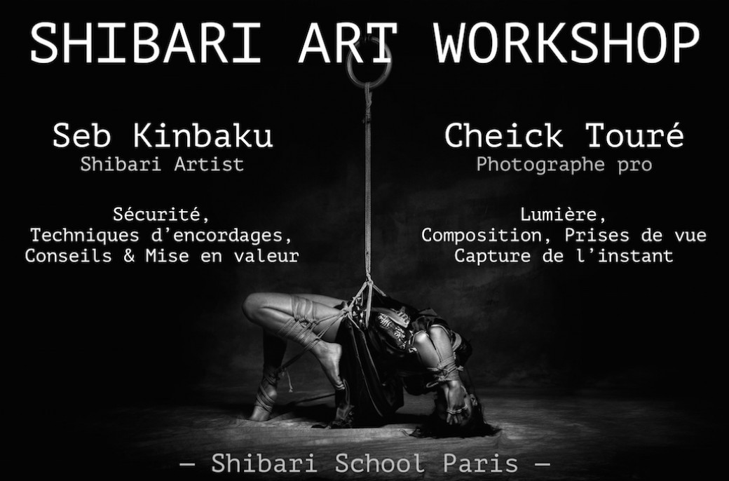 SHIBARI ART WORKSHOP 2019 - Shibari School Paris