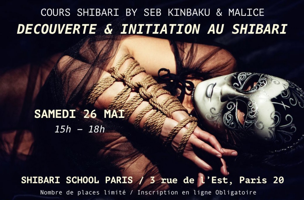 Shibari School Paris - Mai 2018