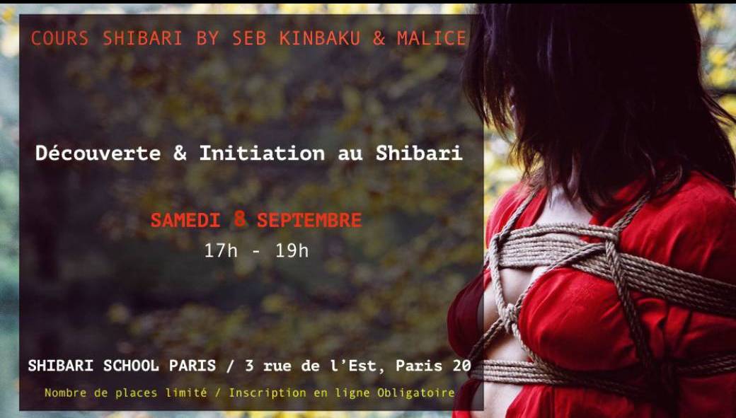 Shibari School Paris - Septembre 2018