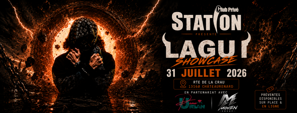 Showcase Lagui en exclusivité La Station club 