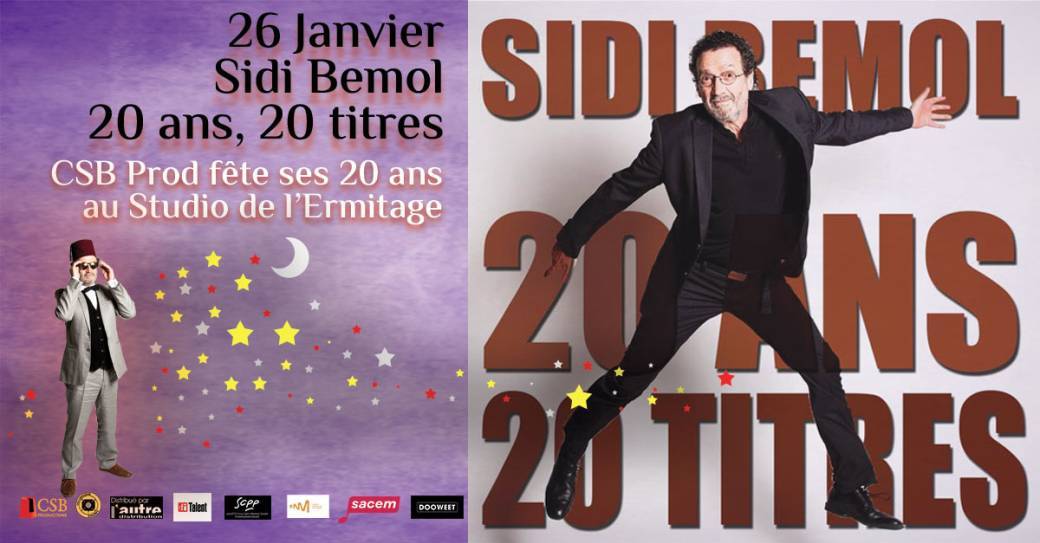 Sidi Bémol : 20 ans, 20 titres