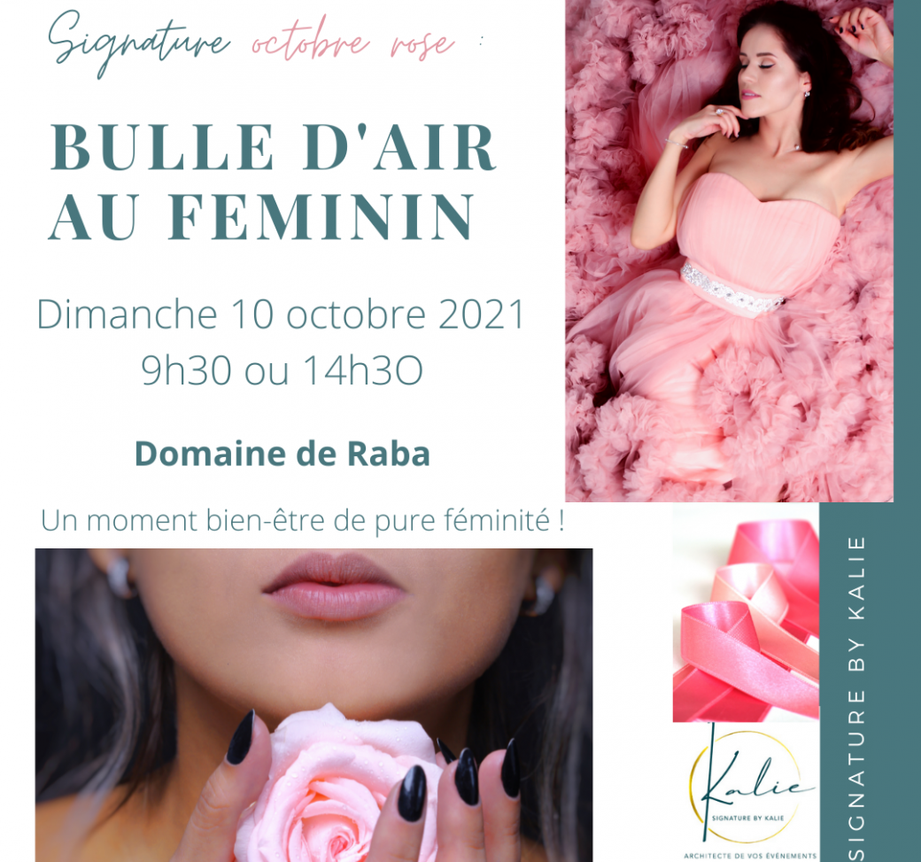 Bulle d'air au féminin