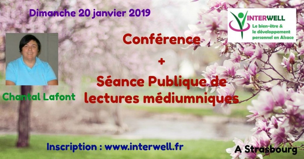 Conférence "Les signes de l'au-delà" suivi de séances publiques de lecture médiumnique