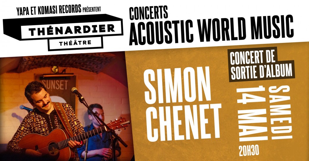Simon Chenet en concert