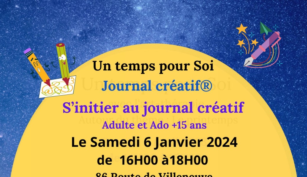 S'initier au journal créatif®️