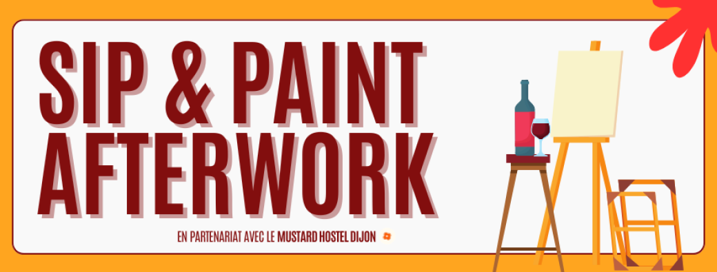 Sip & paint night - atelier peinture acrylique | Par O.K.A Gallery