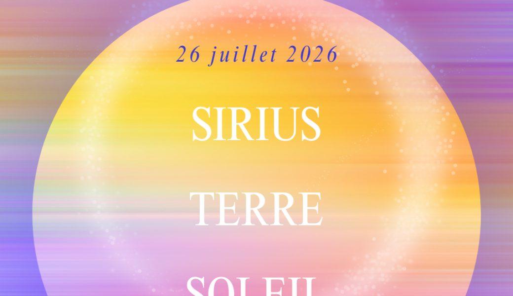 Sirius - Terre - Soleil