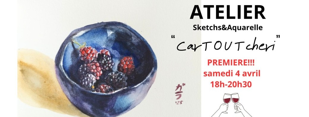 Sketch&Aquarelle "CarTOUTcheri"