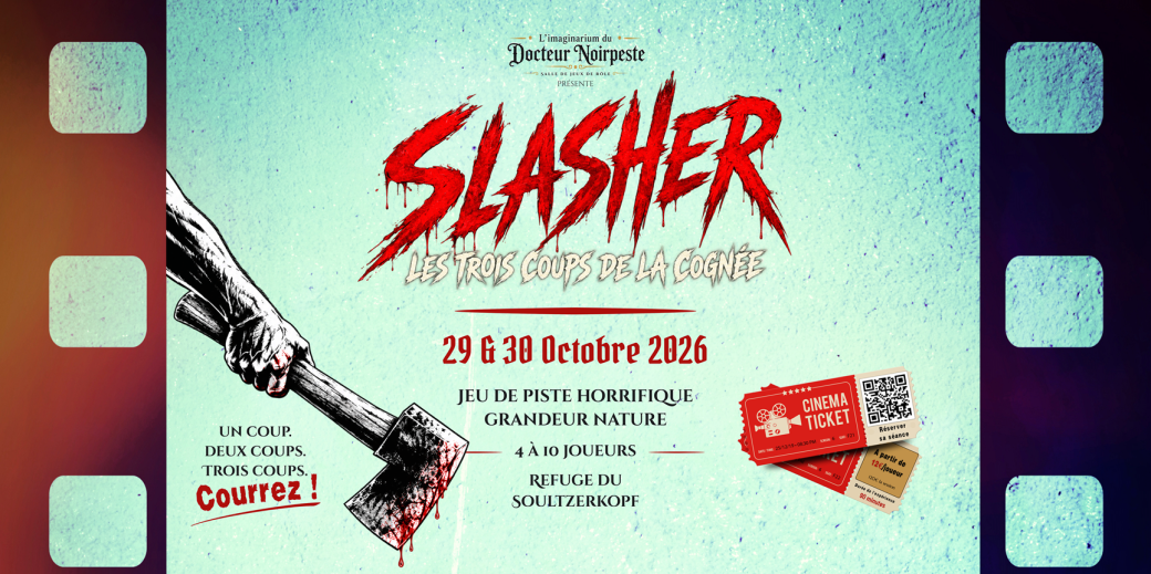 Slasher ! Les trois coups de la cognée