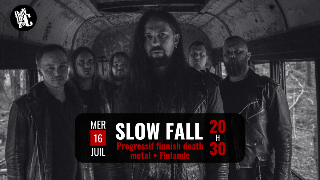 SLOW FALL (Progressif finnish death metal • Finlande)