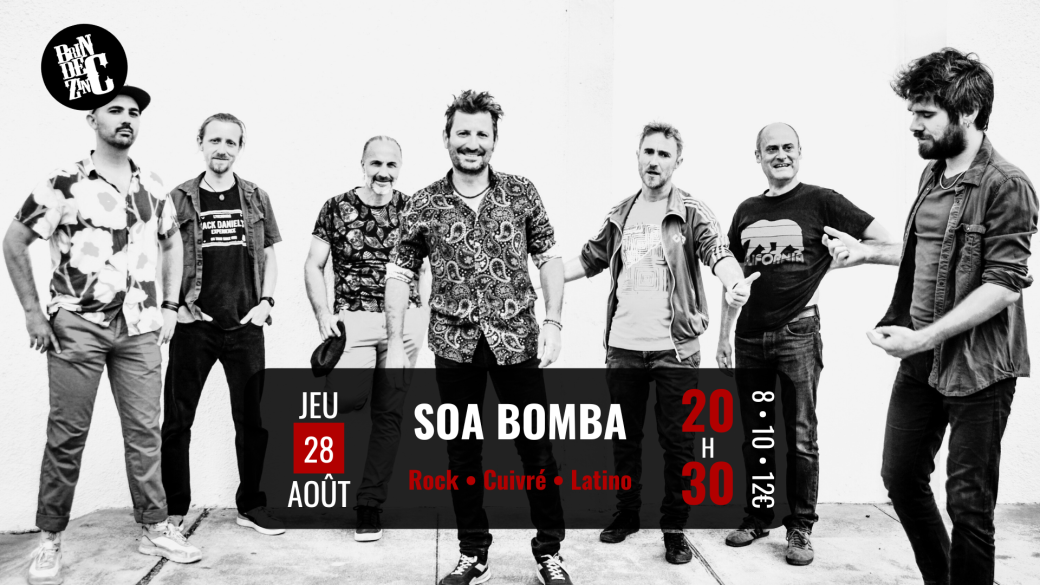 SOA BOMBA (Rock cuivré latino)
