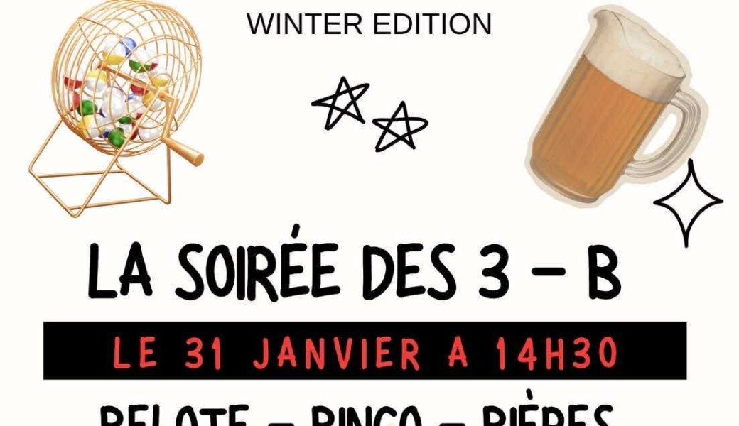 SOIRÉE BBB - WINTER ÉDITION