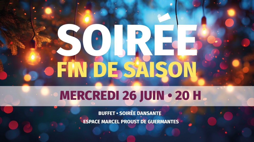 SOIRÉE DE FIN D'ANNÉE