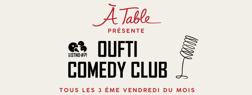 SOIRÉE STAND-UP | Liège - À Table ! (La Menuiserie)