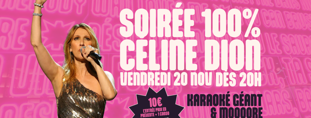Soirée 100% Céline Dion