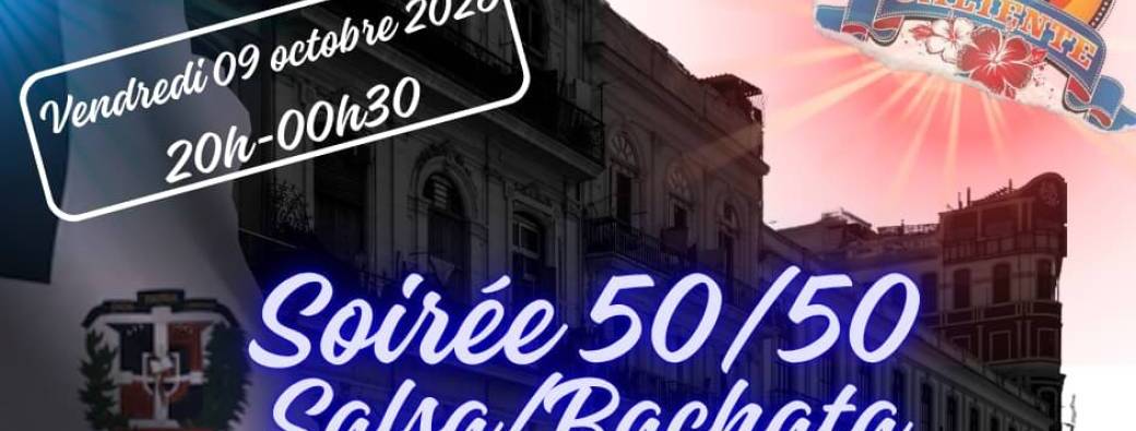 Soirée 50/50 Salsa et bachata