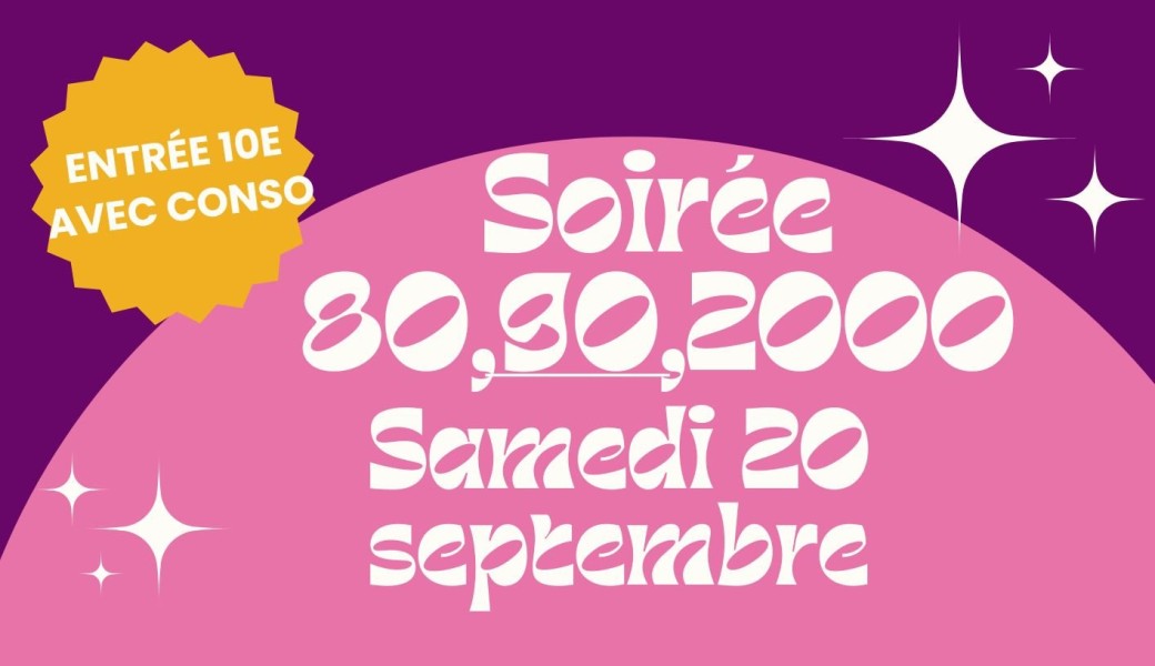 Soirée 80 90 2000