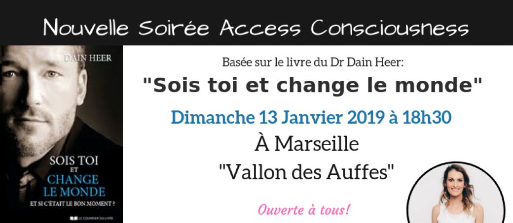 Soirée Access "Sois toi et change le monde" SANS pré-requis!