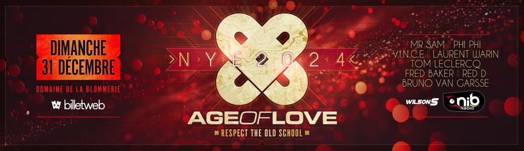 Soirée Age of Love N.Y.E 2024