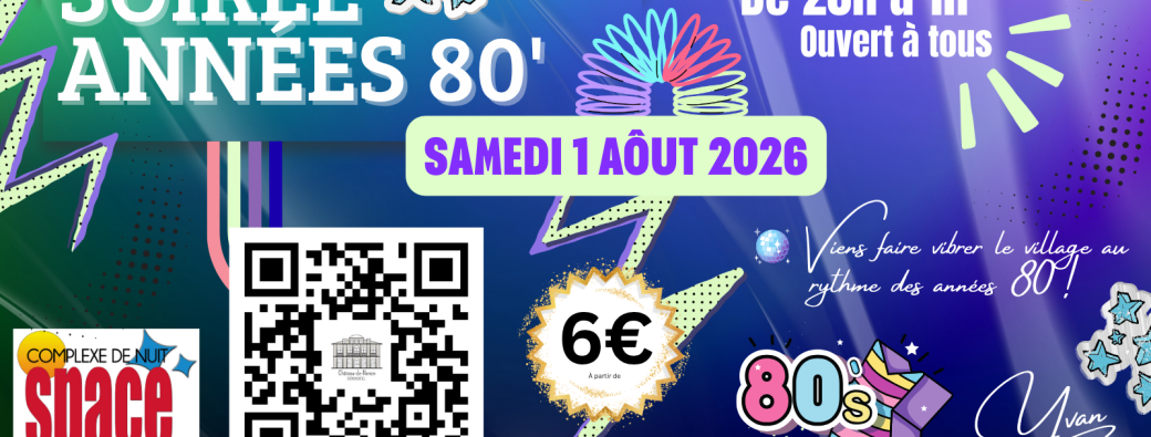 Soirée années 80'