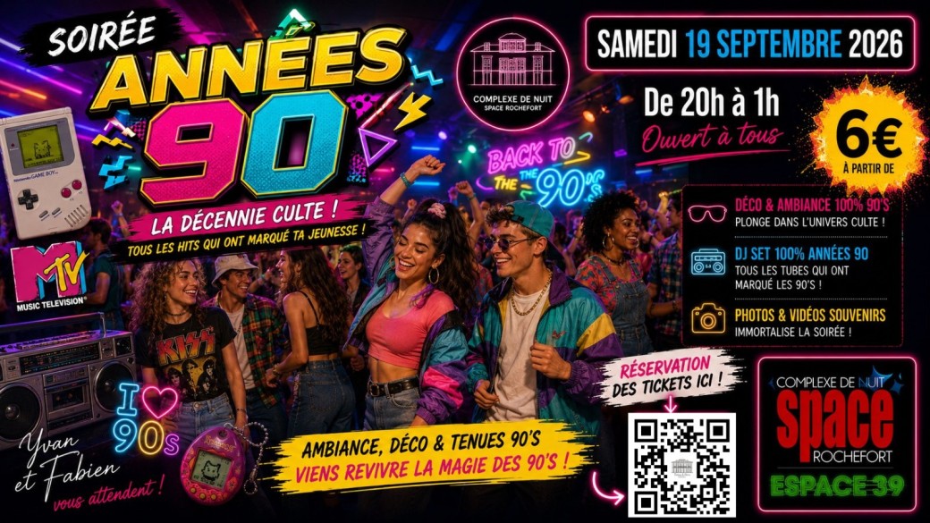 Soirée années 90