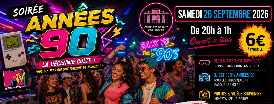 Soirée années 90