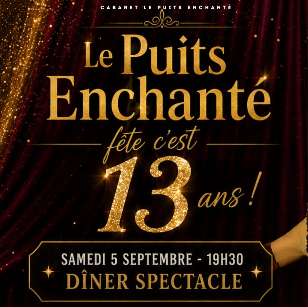 SOIREE ANNIVERSAIRE SAMEDI 5 SEPTEMBRE 2026 19H30