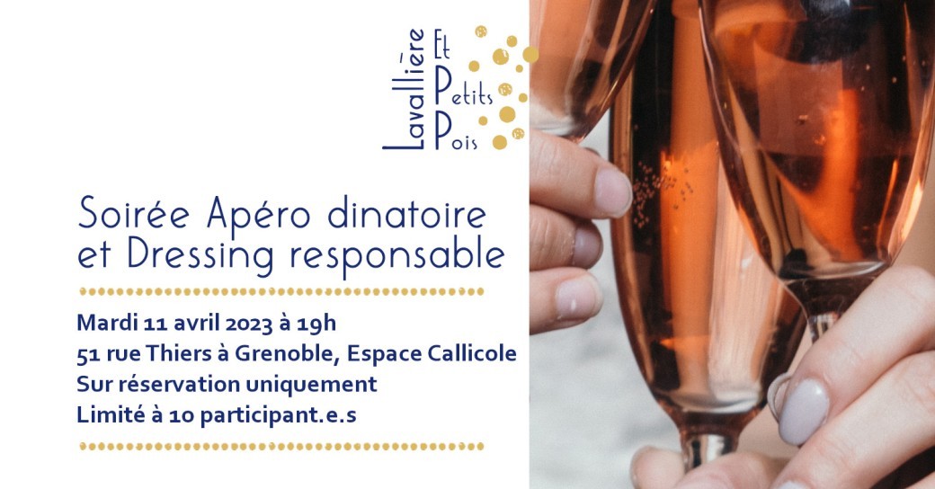 Soirée Apéro dinatoire & Dressing responsable