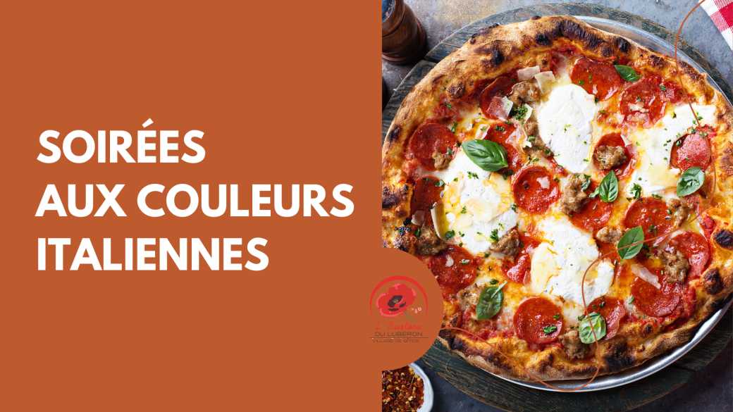 Soirée aux couleurs italiennes 