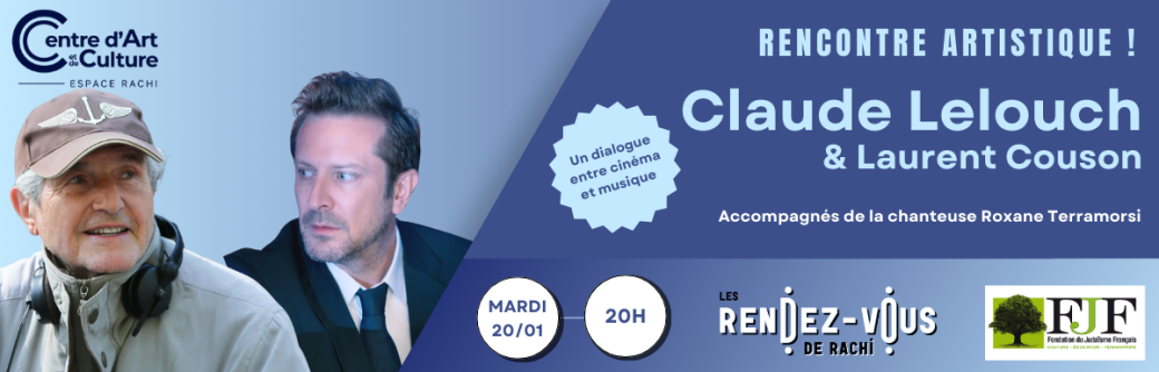 Soirée avec Claude Lelouch & Laurent Couson