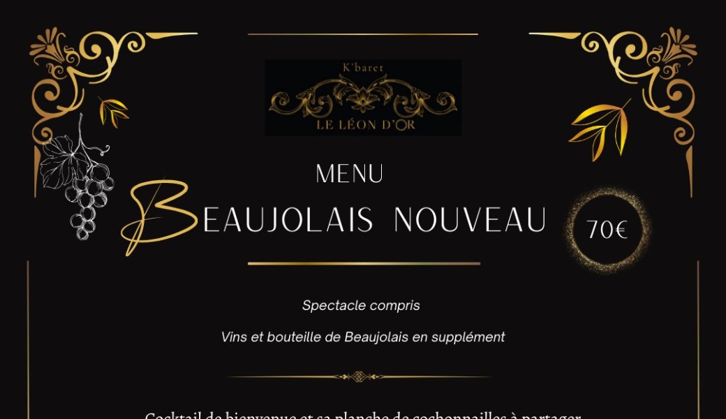 Soirée Beaujolais Nouveau